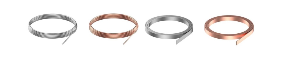 Przewody odgromowe okrągłe i płaskie