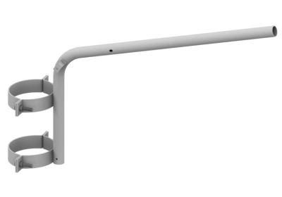 lamp arm with clamp