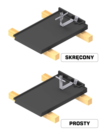 profiled twisted and straight holders