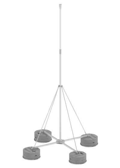 aluminiowe klatkowe izolowane na czwórnogu