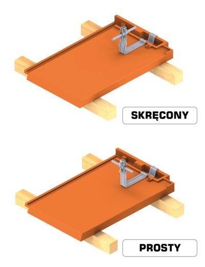 profiled twisted and straight holders
