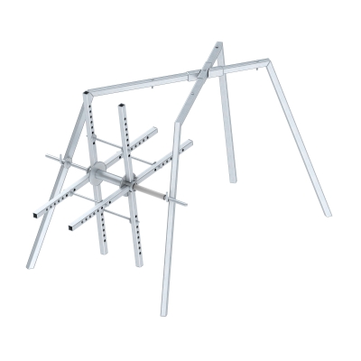 stojak z rozwijakiem pionowym