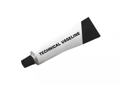 acid-free tube of technical vaseline